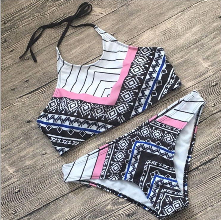 Sexy New Bikini Ladies Printed Swimsuit