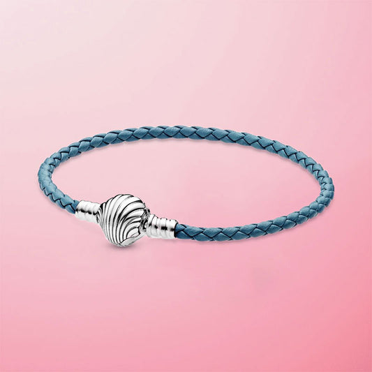 925 Sterling Silver Seashell  Bracelet
