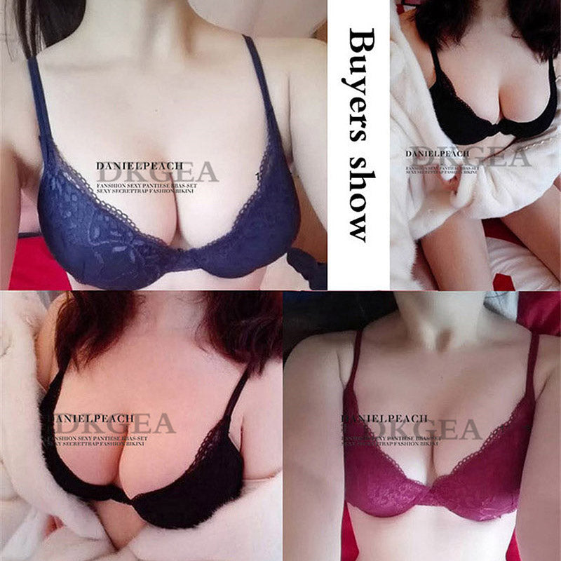 Set Lace Lingerie ABC Cup Push up Bra Sets