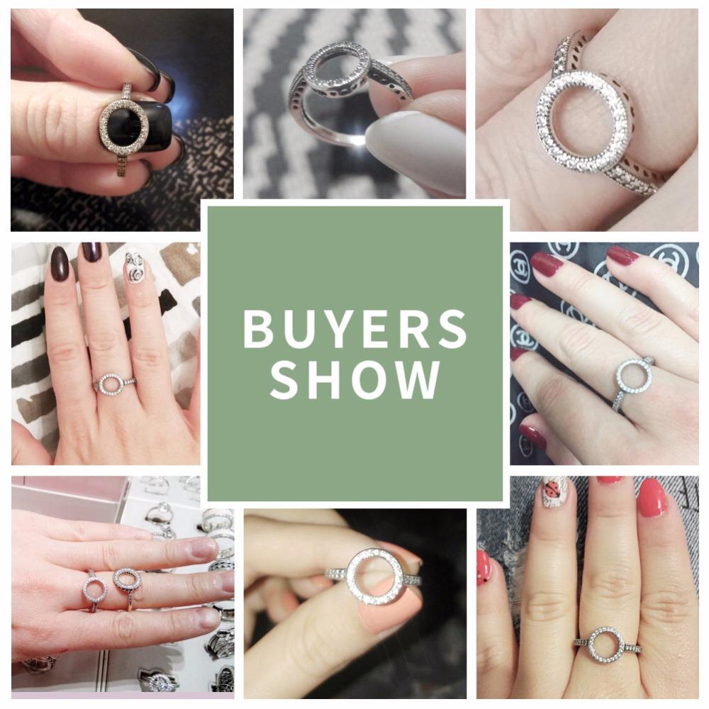 BAMOER 925 Sterling Silver Rings
