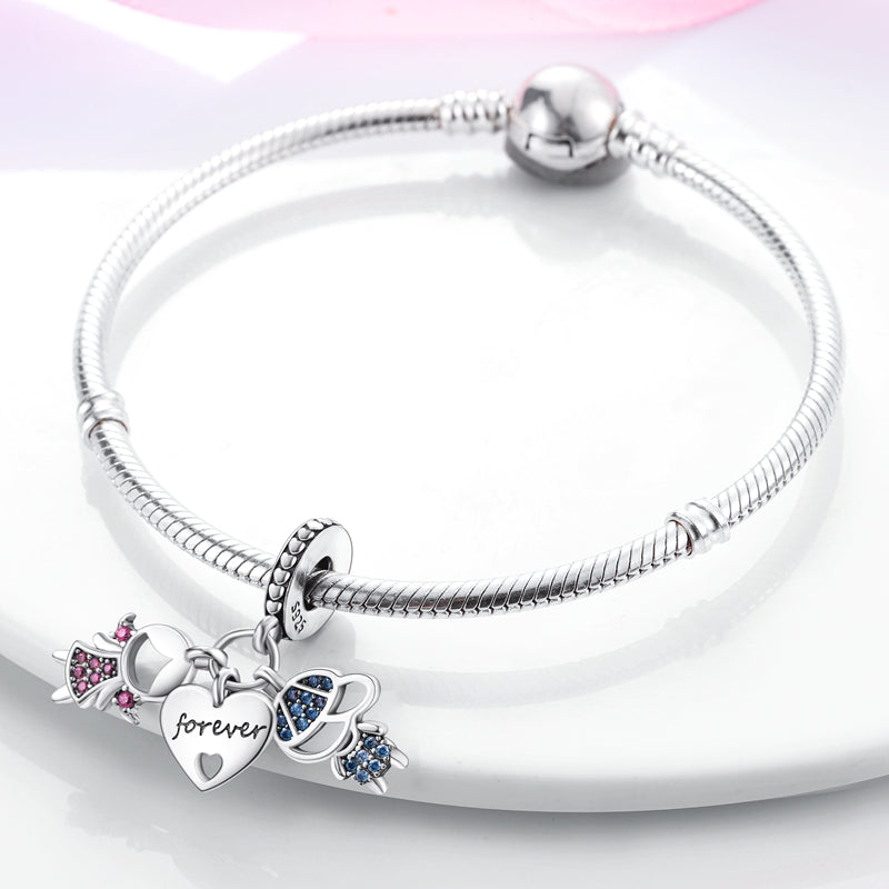 925 Sterling Silver Beaded DIY Bracelet Necklace Jewelry Accessories