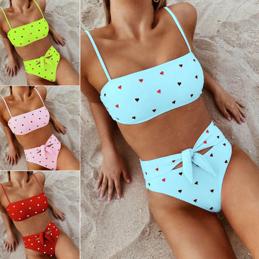 Push Up Bikini Set Bra Padded Swimwear