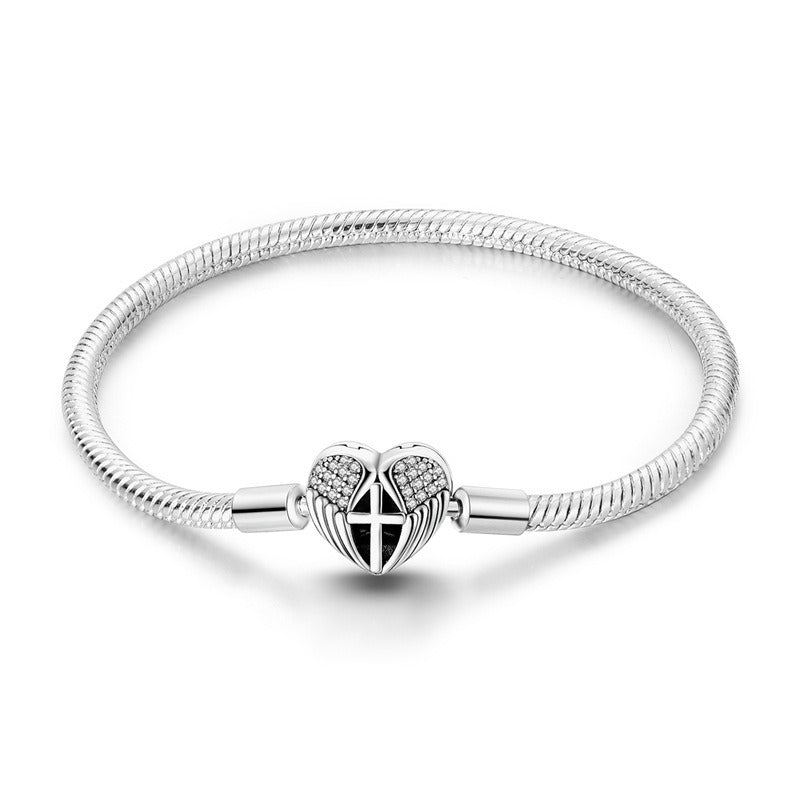 New Copper Plated 925 Silver Palm Eye Safety Bracelet