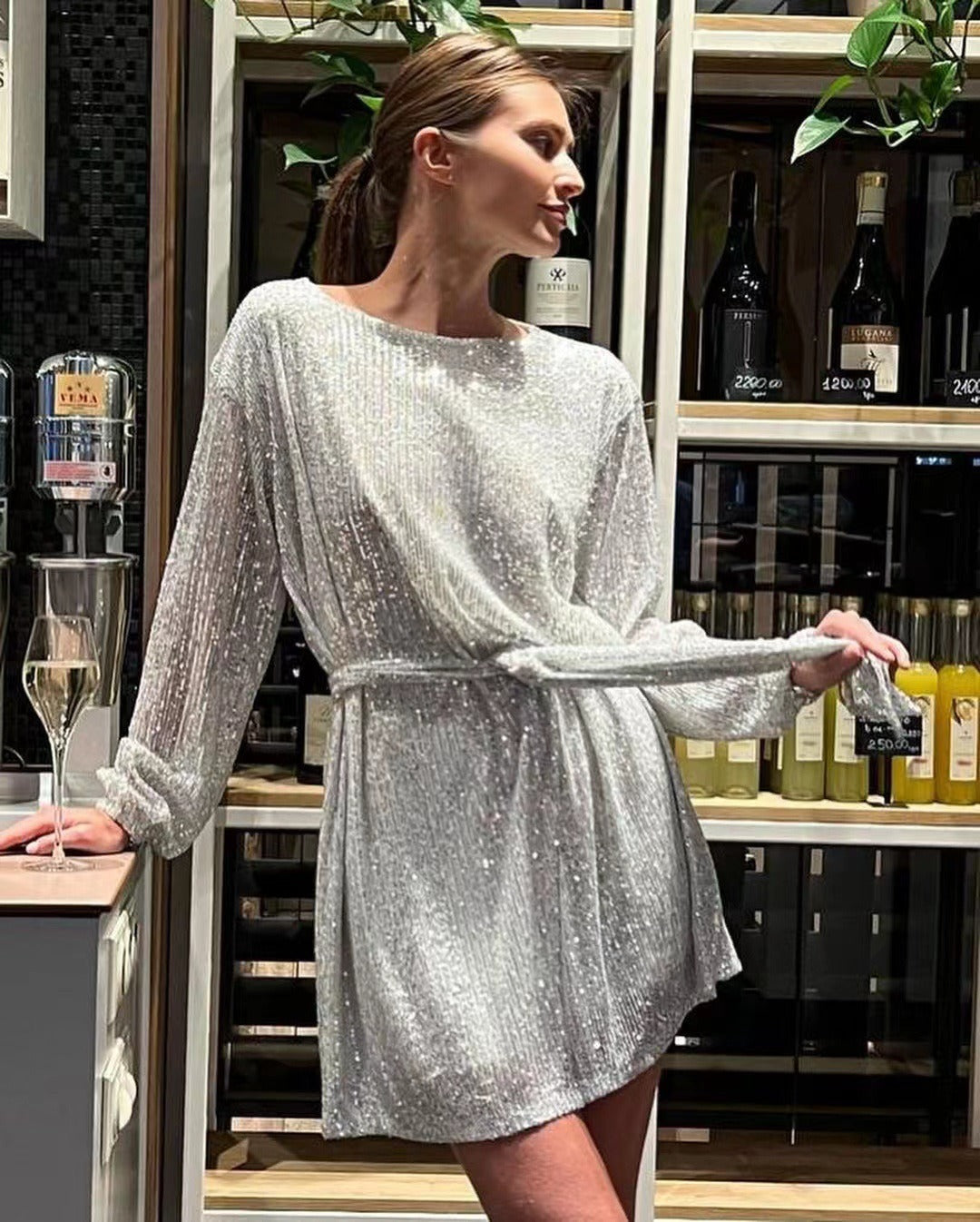 Fashionable dress small formal