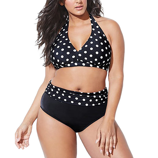 Sexy Bandage Bikinis Women High Waist Bikini Plus Size