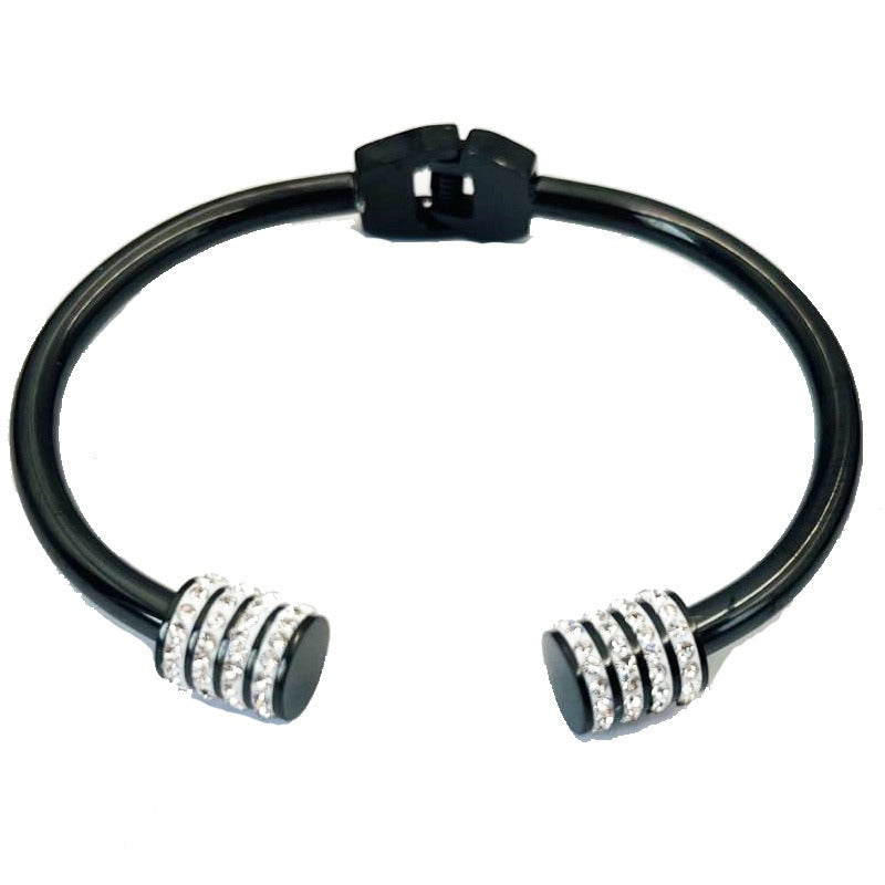Minimalist Titanium Steel Bracelet Women's