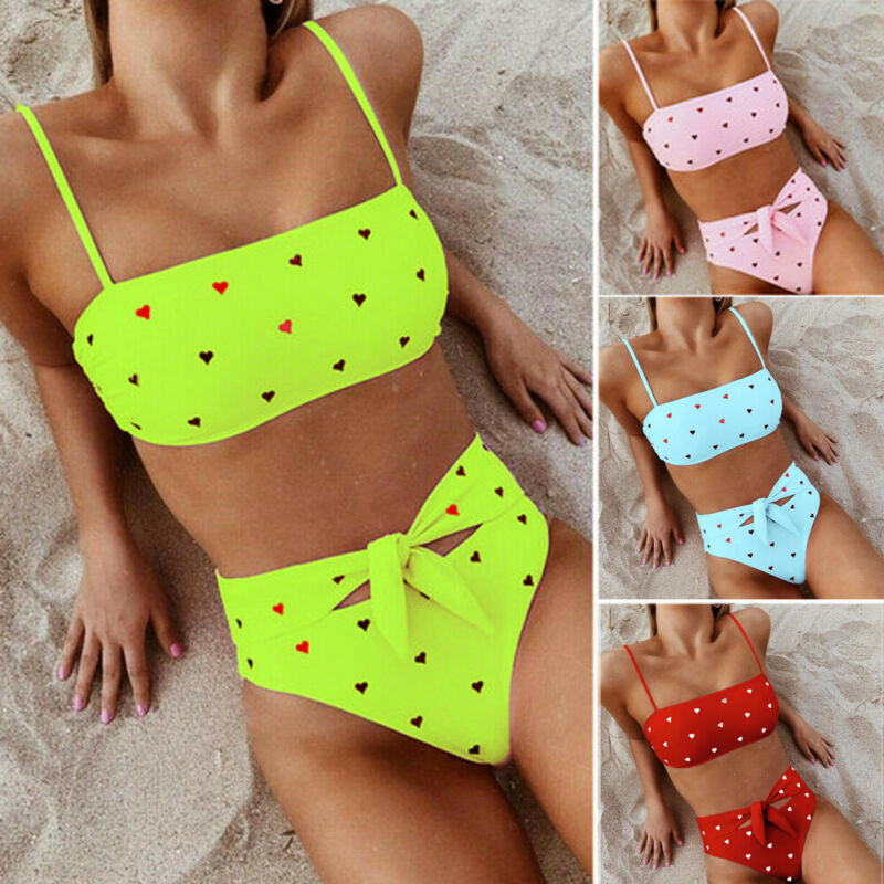 Push Up Bikini Set Bra Padded Swimwear