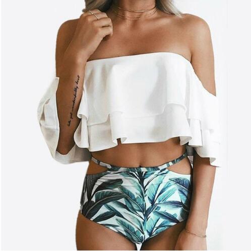 High Waist Swimsuit Sexy Bikinis