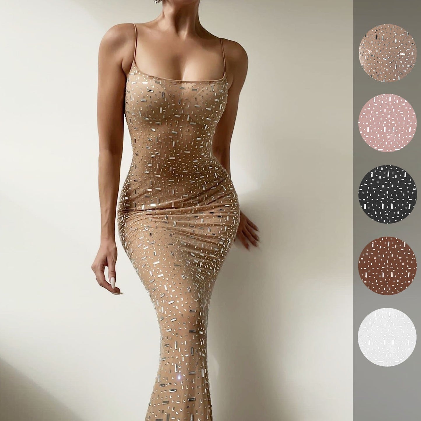 Mermaid long dress formal
