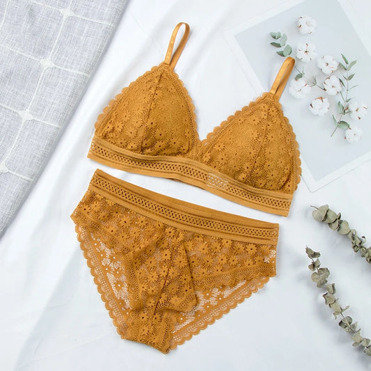 Women Lace Bra Sets Seamless Underwear
