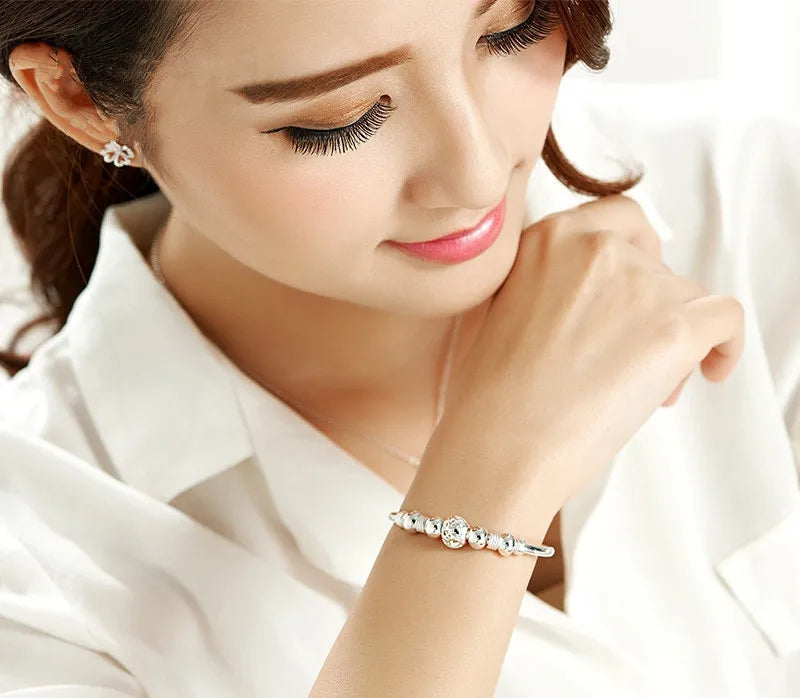 3 Style New 925 sterling silver Lucky Charm Bracelet