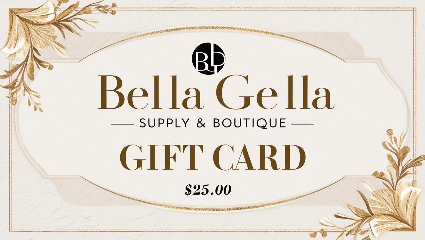 Tarjeta de Regalo Bella Gella Supply & Boutique