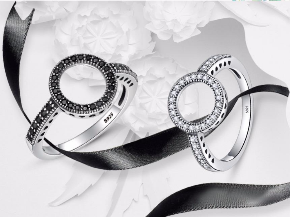BAMOER 925 Sterling Silver Rings