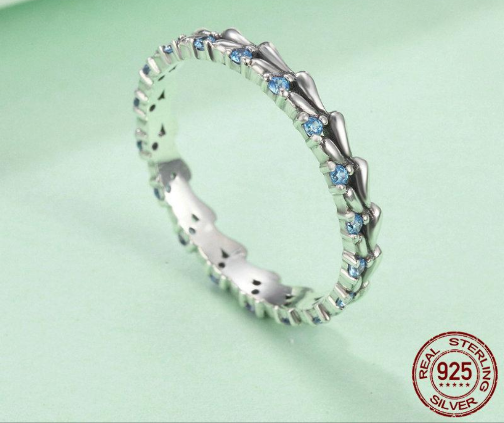 BAMOER 925 Sterling Silver Stackable Ring