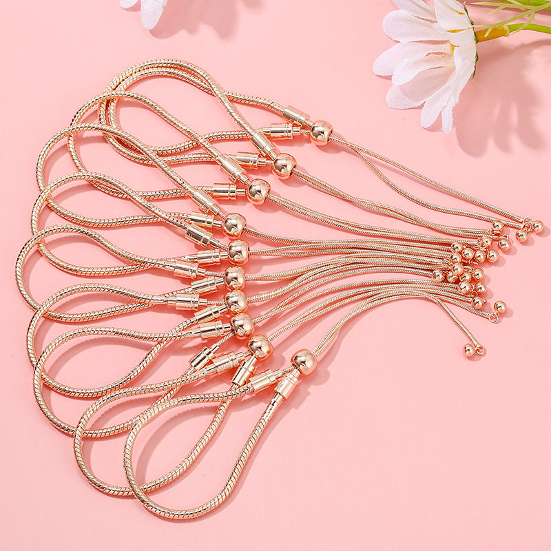 1 Piece Stainless Steel Geometric Polished Chain