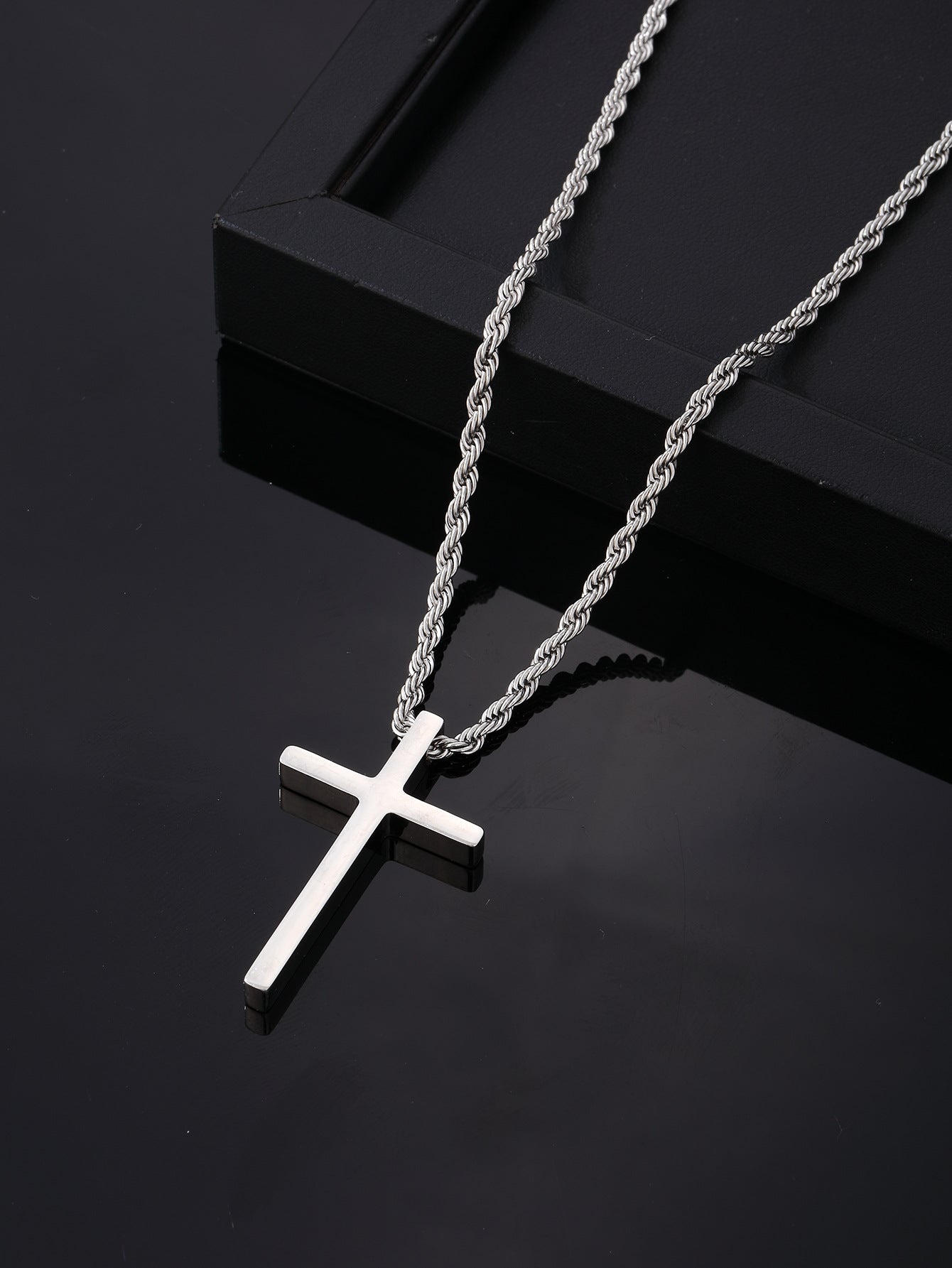 Stainless Steel Plating Gold Plated Silver Plated Men's Pendant Necklace