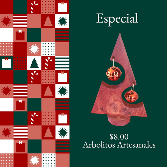 Arbolitos Artesanales de Navidas