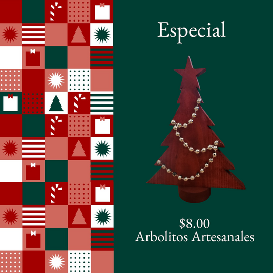 Arbolitos Artesanales de Navidas