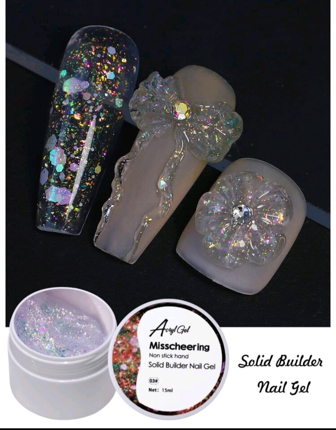 Solid Builder Nails Gel