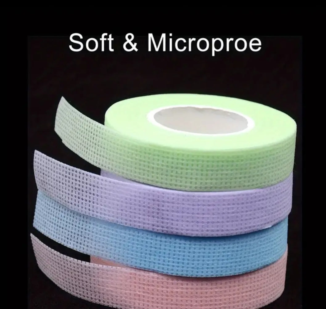 4 Rolls Soft Colorful Adhesive Tapes for Eyelash Extensions