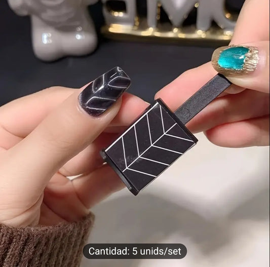Varilla magnetica de arte de uñas