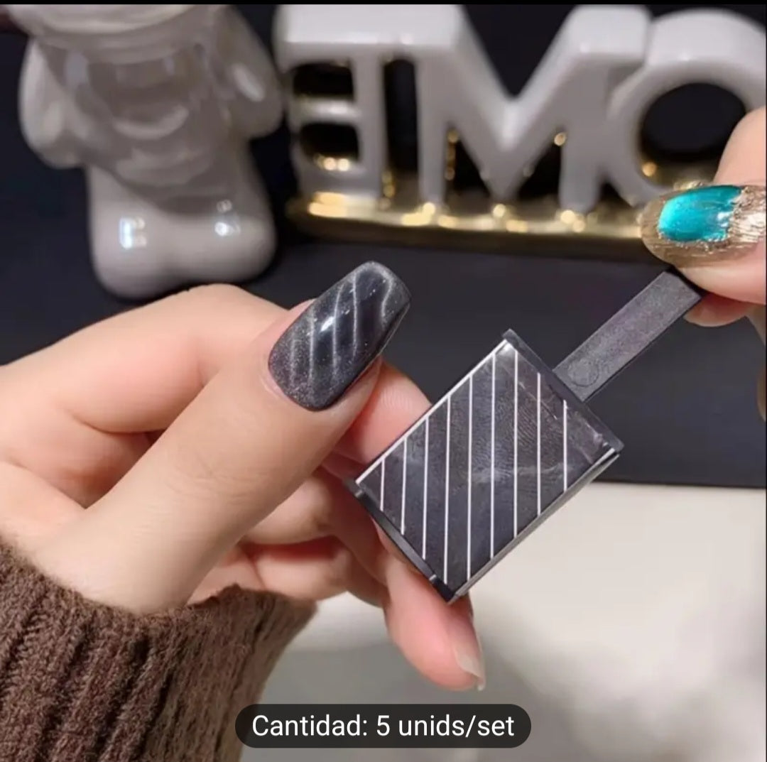 Varilla magnetica de arte de uñas