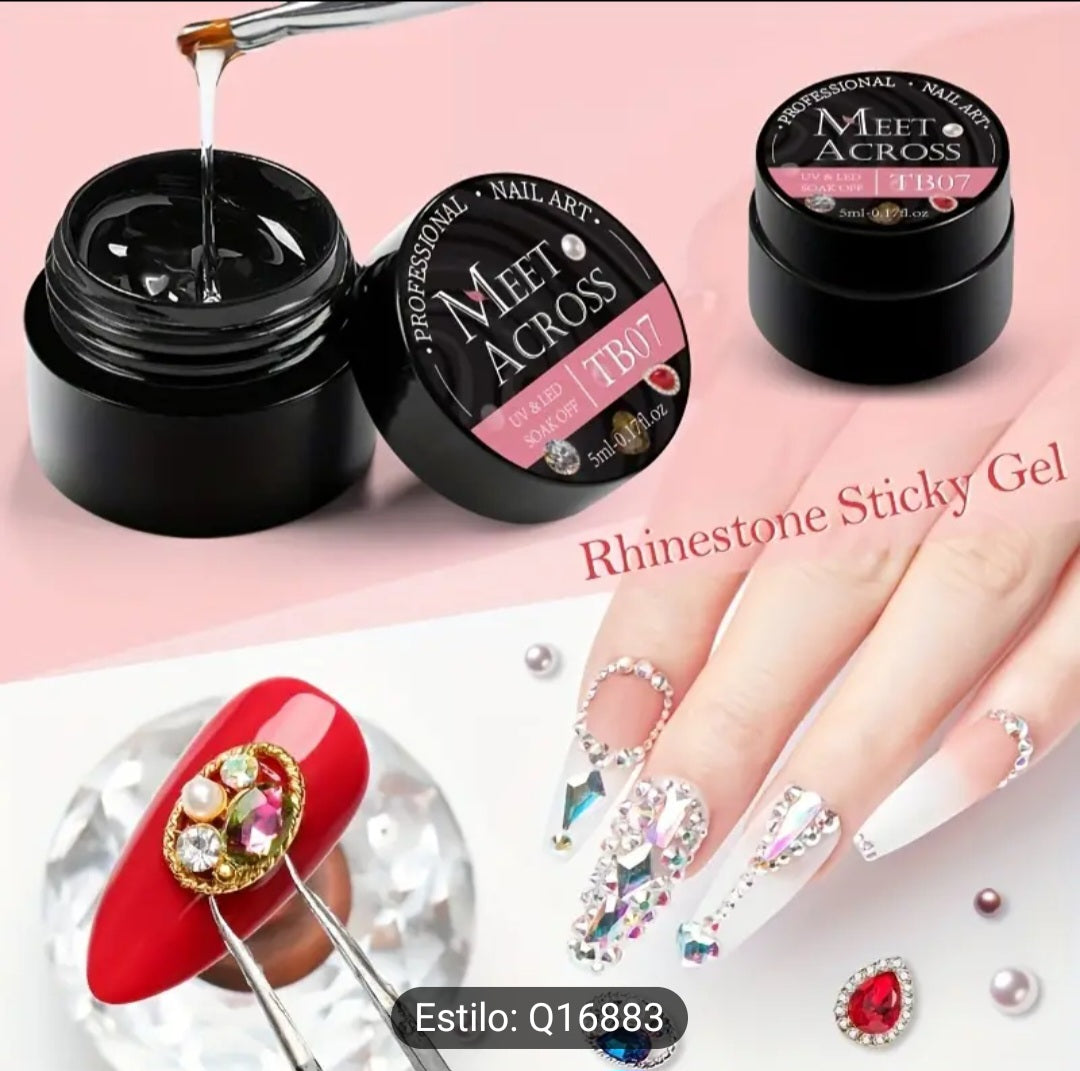 Pegamento, Gel Adhesivo, Decoración De Diamantes