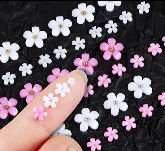 Flores para Arte de Uñas 3D