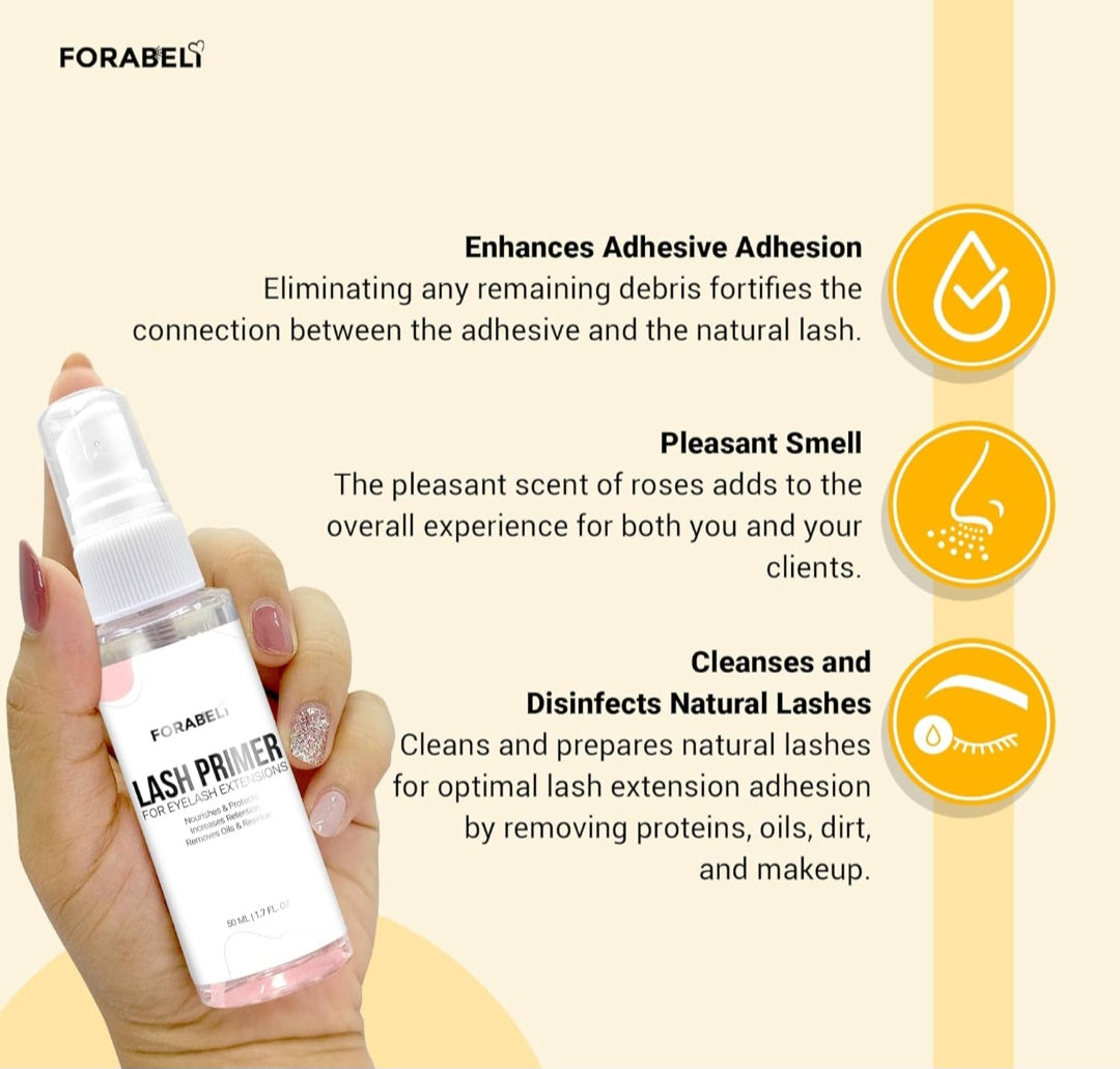 Forabeli Lash Primer For Eyelash Extensions