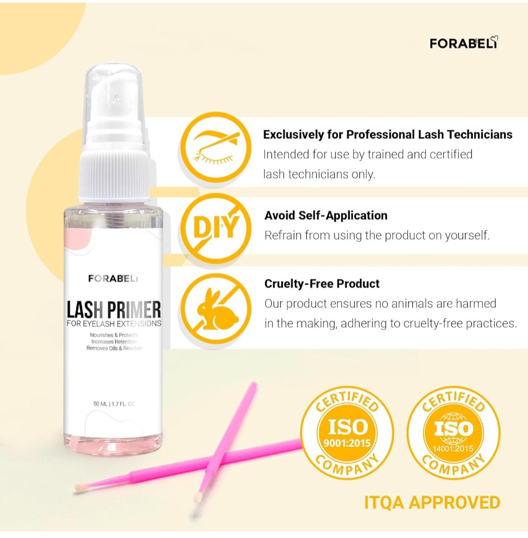 Forabeli Lash Primer For Eyelash Extensions