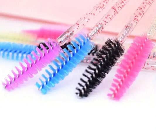 8 pcs/crystal Cepillo para Pestañas