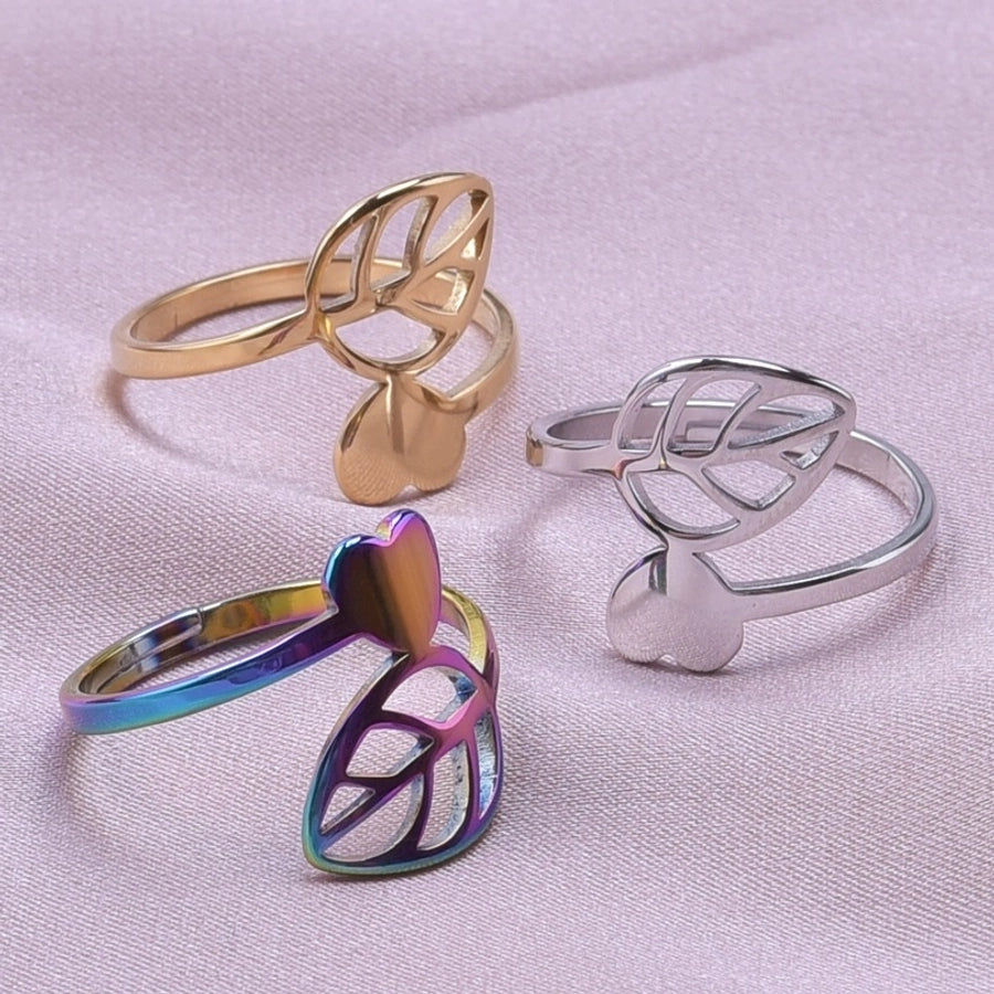 Stainless Steel 18K Gold Plated Polishing Rings