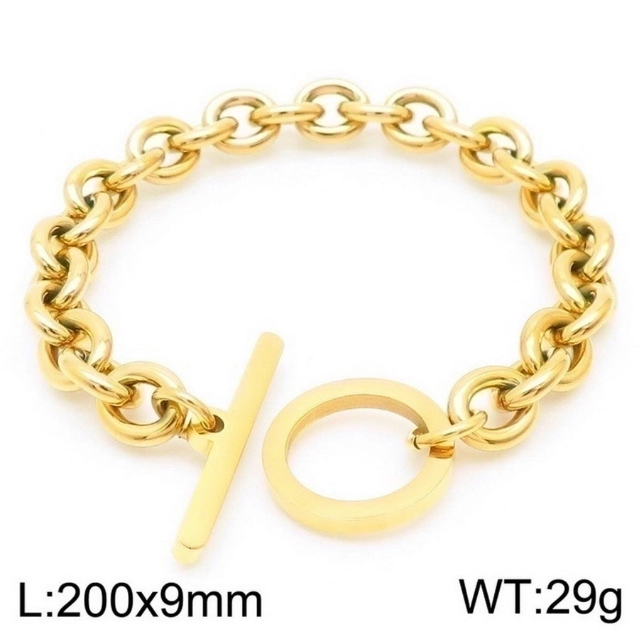 Titanium Steel 18K Gold Plated Plating Stainless Steel Bracelet or Necklace