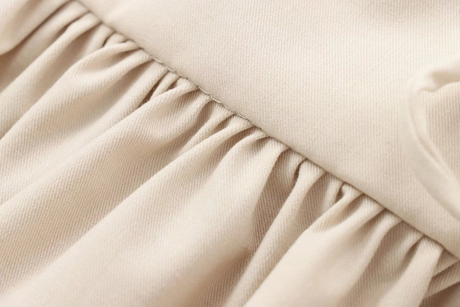Women's Sheath Dress Elegant Round Neck Bowknot Pleated Sleeveless Solid Color Above Knee Daily