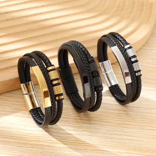 Casual Commute Cool Style Solid Color Men's Bangle