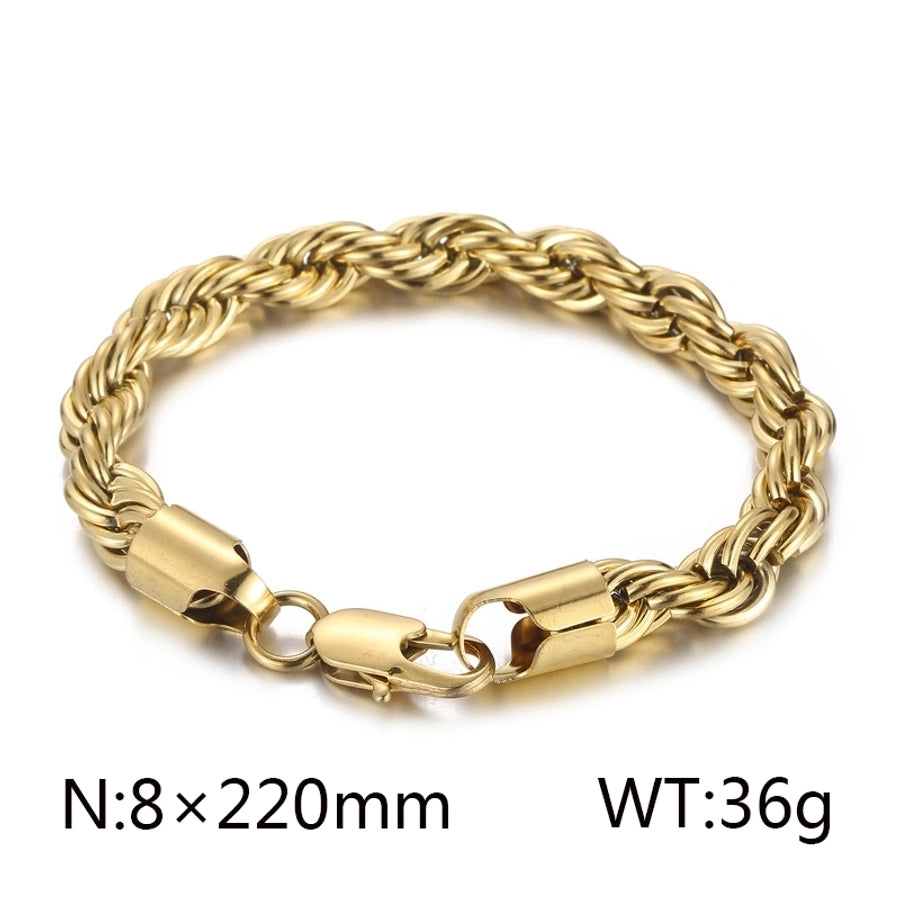 18K Gold Plated Men's Bracelets