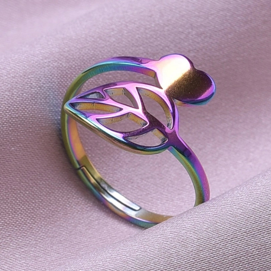 Stainless Steel 18K Gold Plated Polishing Rings