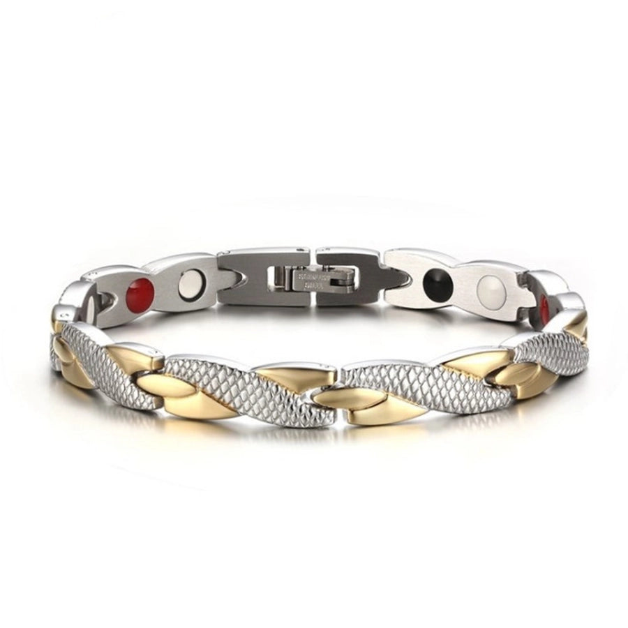 Fashion round metal men's bracelets