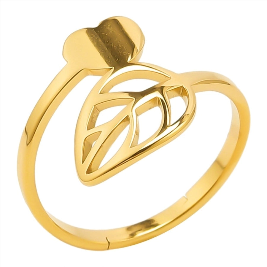 Stainless Steel 18K Gold Plated Polishing Rings