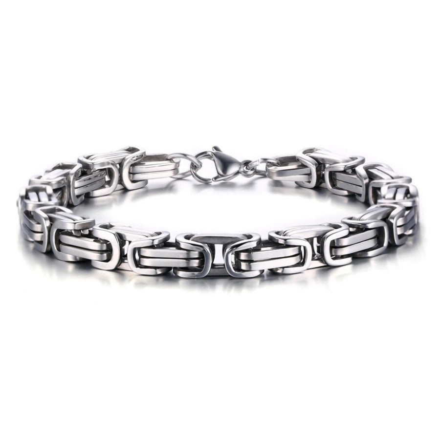 Titanium steel plating unisex bracelets