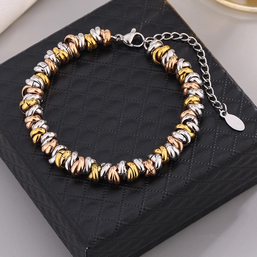 Stainless Steel 18K Gold Plated Rose Gold Plated Bracelets