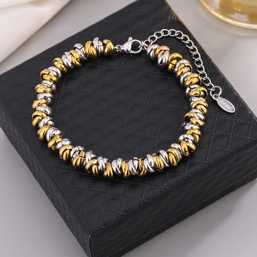 Stainless Steel 18K Gold Plated Rose Gold Plated Bracelets
