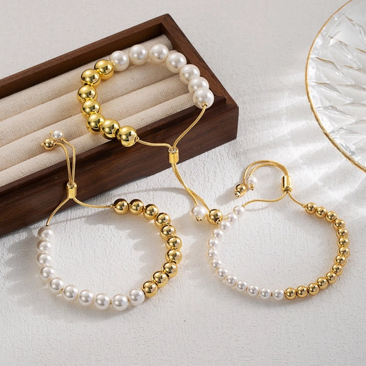 18k gold plated bracelets