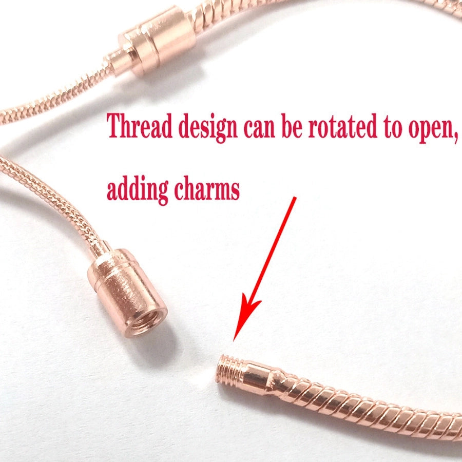 1 Piece Stainless Steel Geometric Polished Chain