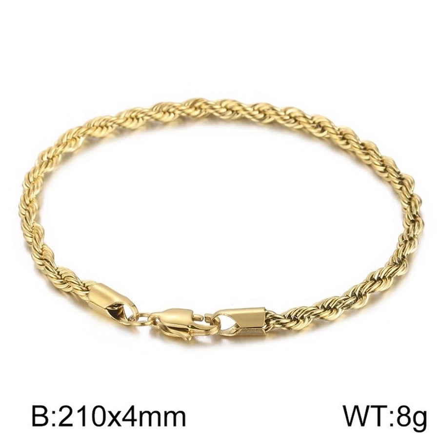 18K Gold Plated Men's Bracelets