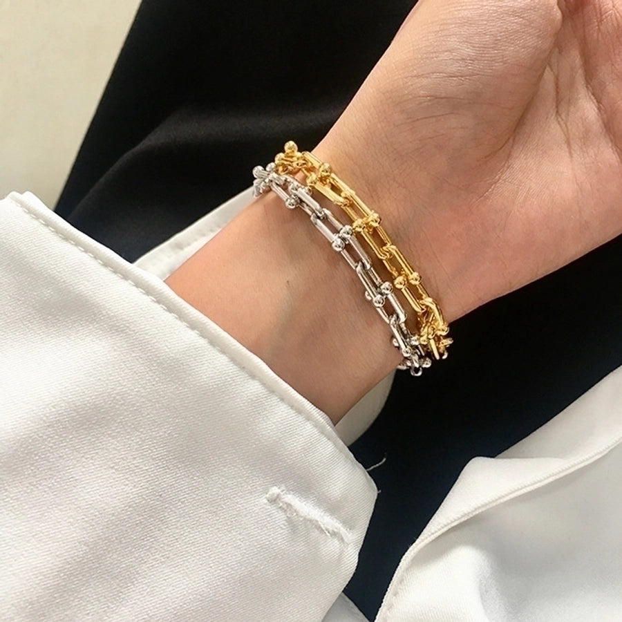 Stainless Steel 18K Gold Plated Bracelets, Earrings or Necklace