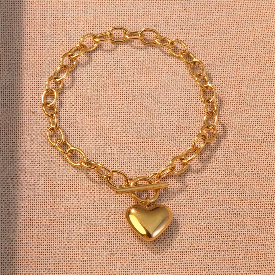Stainless Steel 18K Gold Plated Bracelets