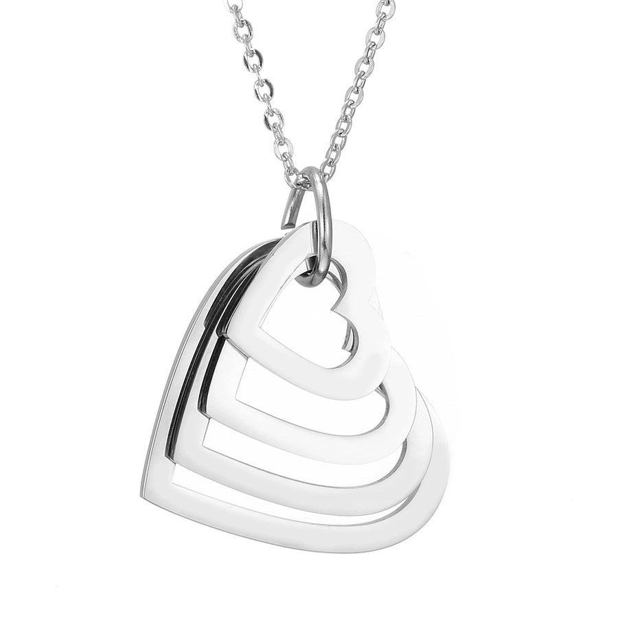 Stainless steel plating pendant necklace 1 piece