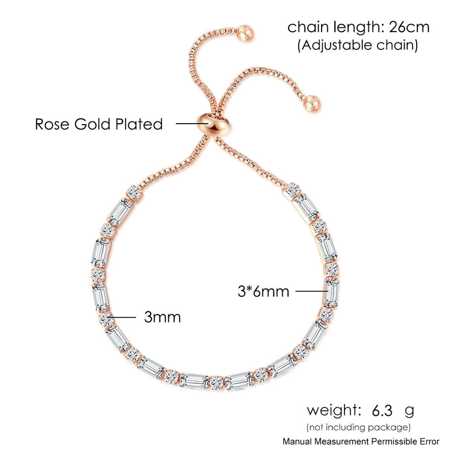 Fashion Copper Zircon Bracelets