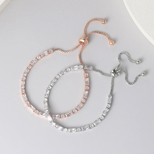Fashion Copper Zircon Bracelets
